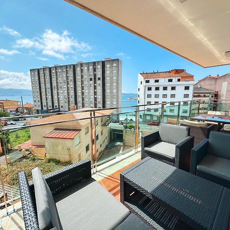 Apartamento Carabuxeira Playa Sanxenxo Ngoại thất bức ảnh